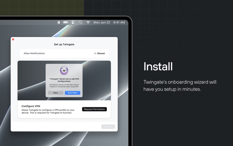 Twingate app screenshot