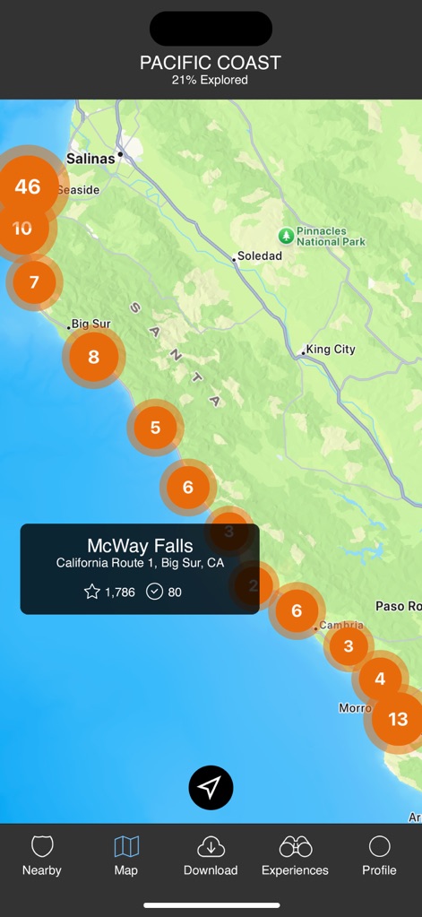 Pacific Coast Highway Guide - Travel App | MWM