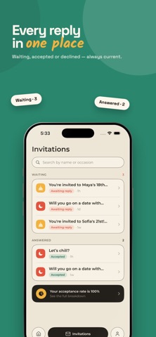 WillYou - Special Invitations Screenshot 5 of 6