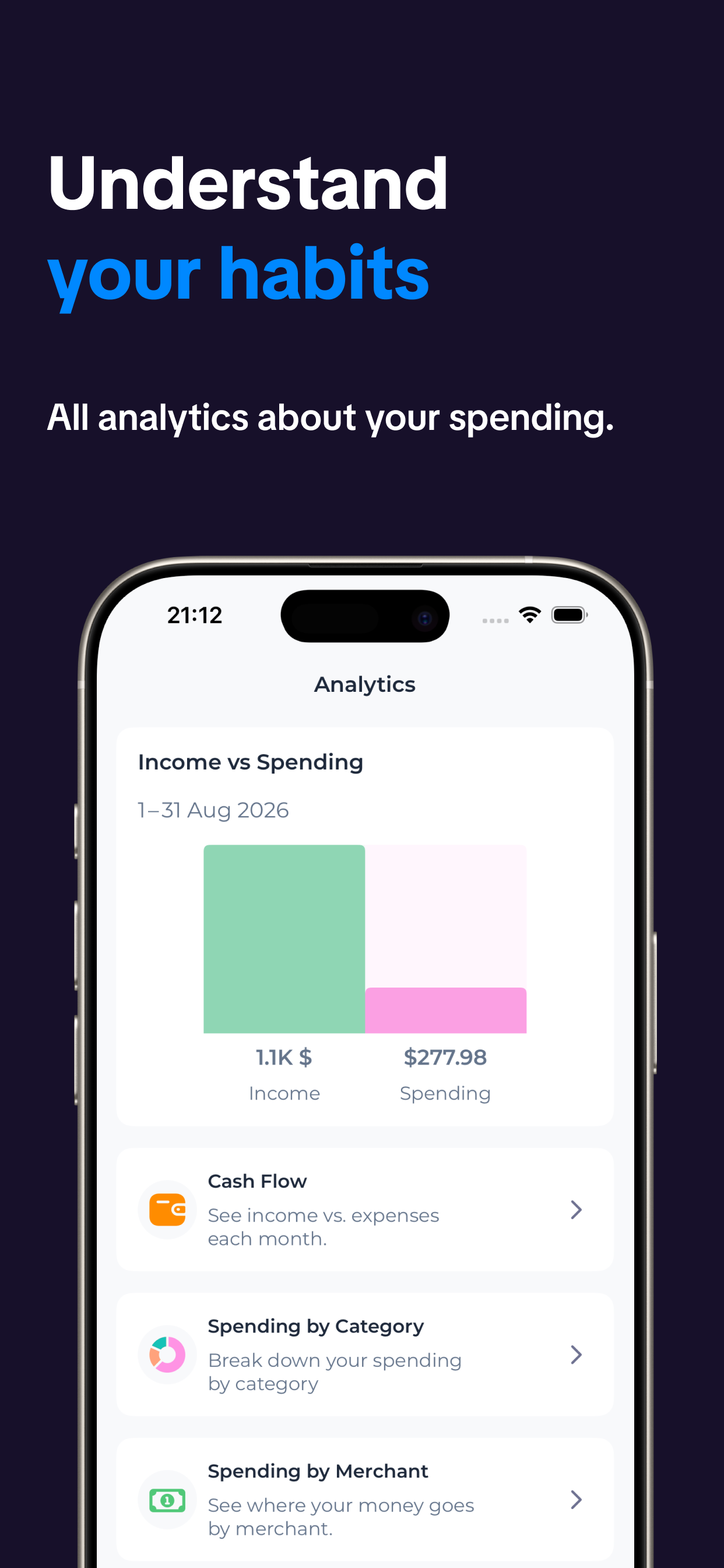 Budgetly - Expense Tracker screenshot 6