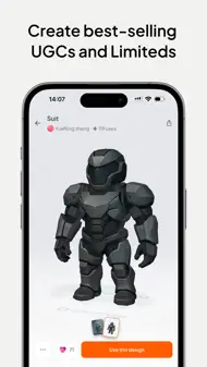 Customuse: 3D Skin Creator iphone bilder 3