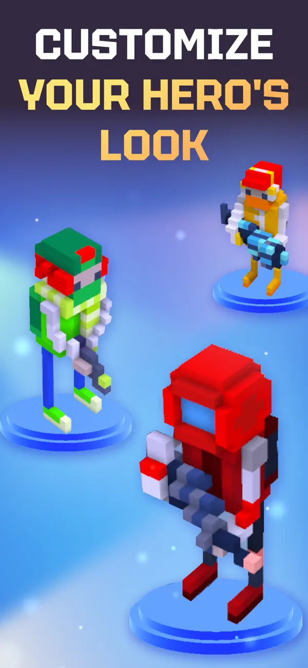 Screenshot #2 pour Revoxel 3D - Voxel Style RPG