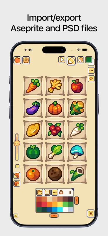 Pixquare - Pixel Art Studio screenshot 4 of 10