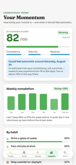 HabitStack - Jackie Bellamy screenshot 2