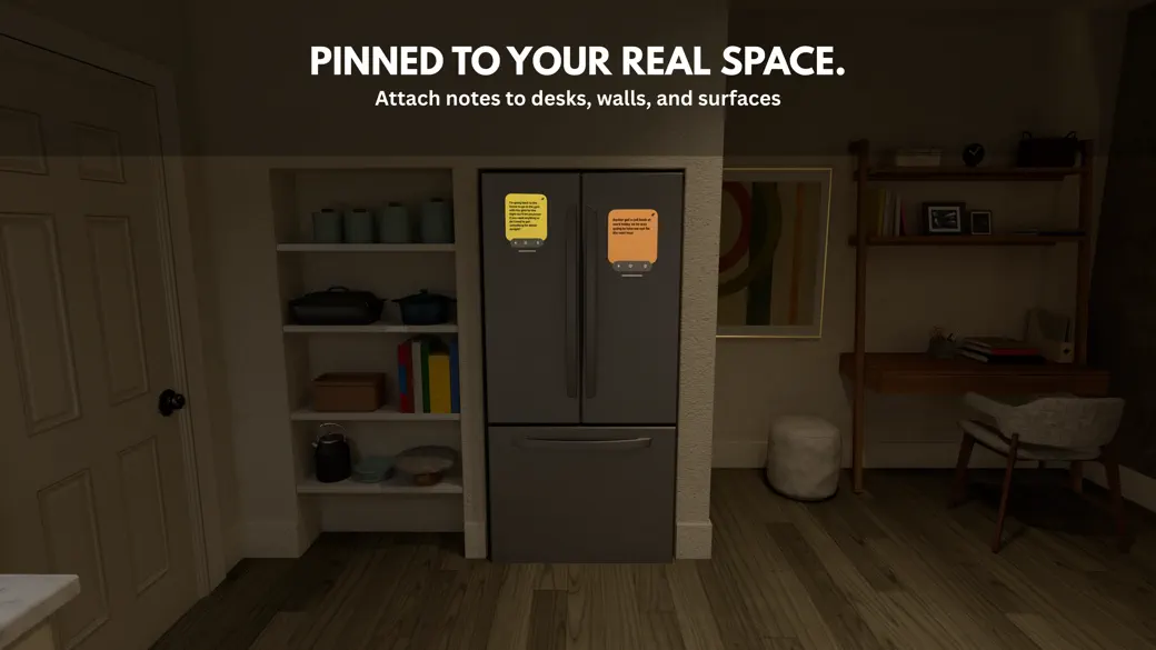 Screenshot #2 pour PinNotes: Spatial Sticky Notes