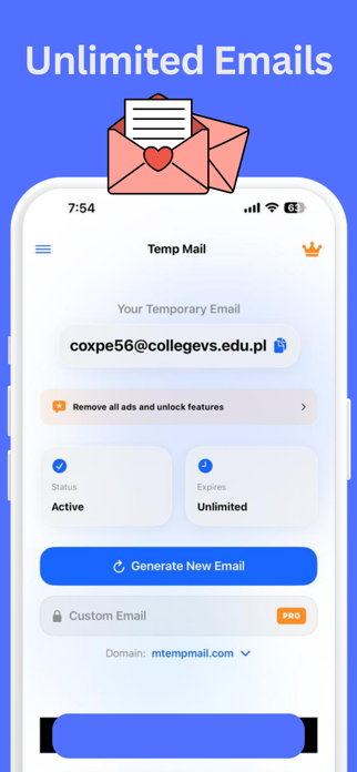 Temp mail Disposable Email Screenshot 4 of 5