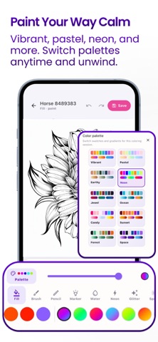 ColorDood: Halal Coloring Game Screenshot 2 of 8