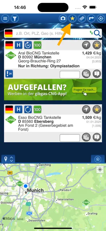 gibgas CNG-App screenshot 3 of 8