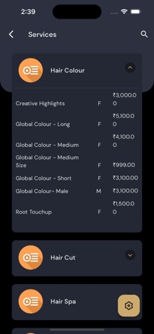 Salon360App Screenshot 1 of 5