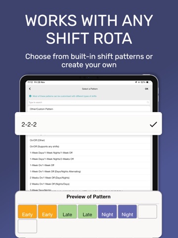 My Shift Planner – Shift Rota iPad screenshot 5