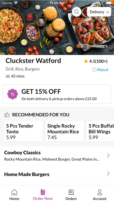 Cluckster Watford Screenshot