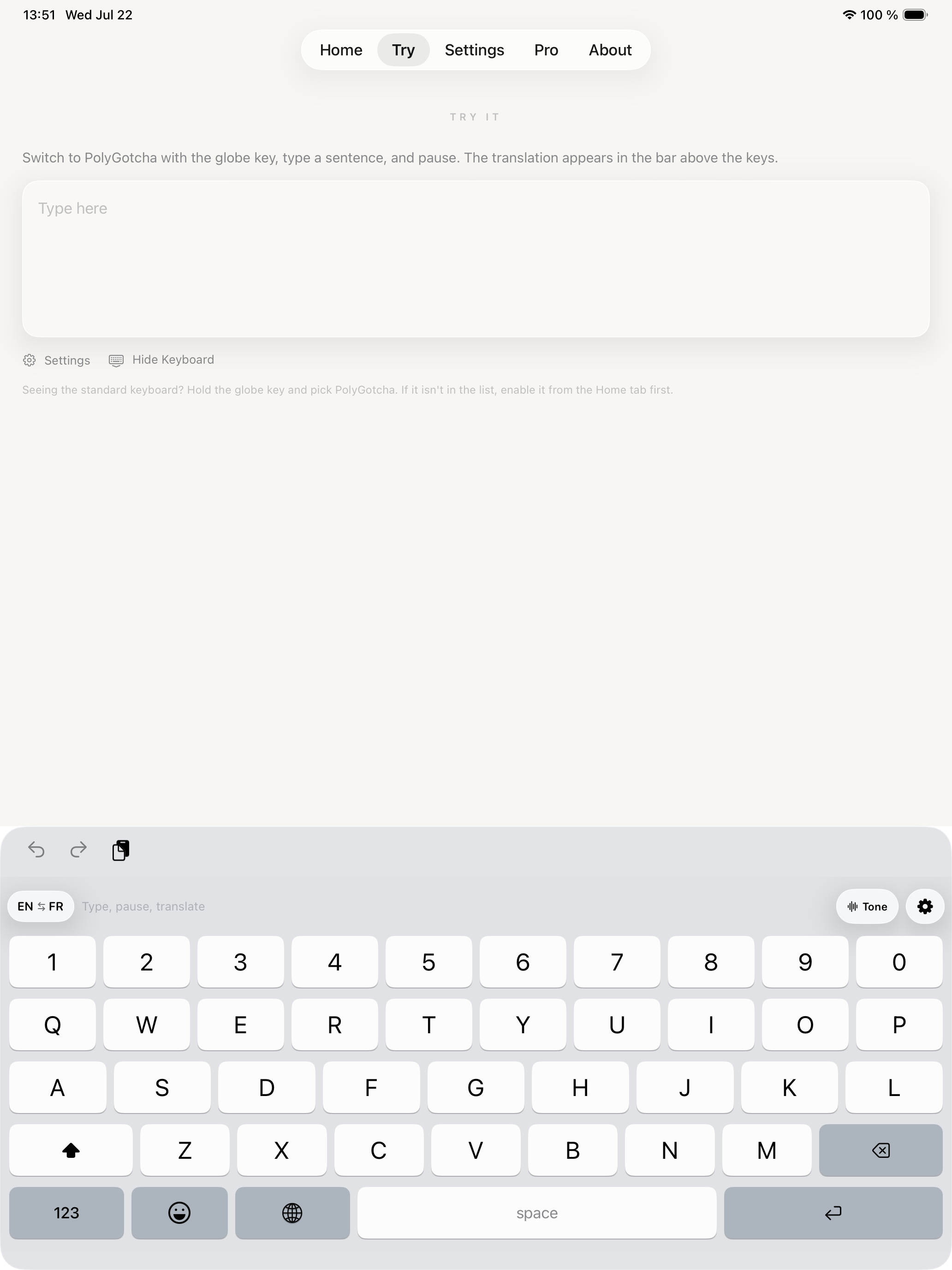 Polygotcha screenshot 7