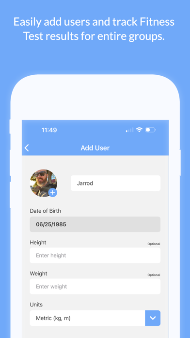 Screenshot #3 pour Fitness Tests