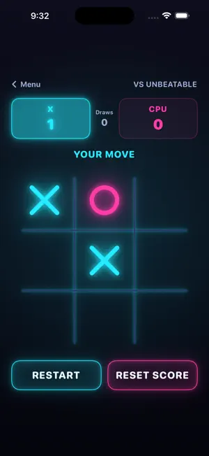 Tic Tac Toe: No Ads Ever screenshot 3