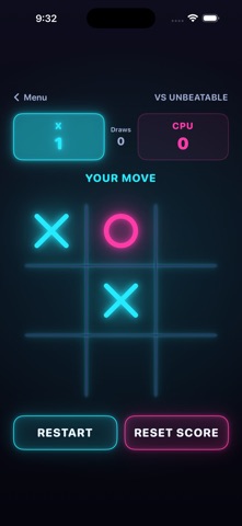 Tic Tac Toe: No Ads Ever Screenshot 3 of 4