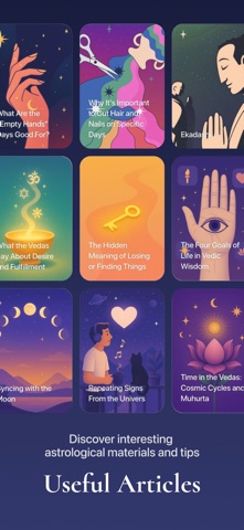 AMRITA - Vedic Moon Calendar iPhone screenshot
