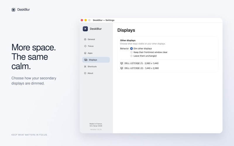DeskBlur screenshot 4