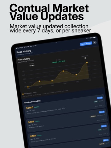 SneakerVault iPad screenshot