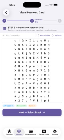 MyPass - Password & Visual Key Screenshot 5 of 10
