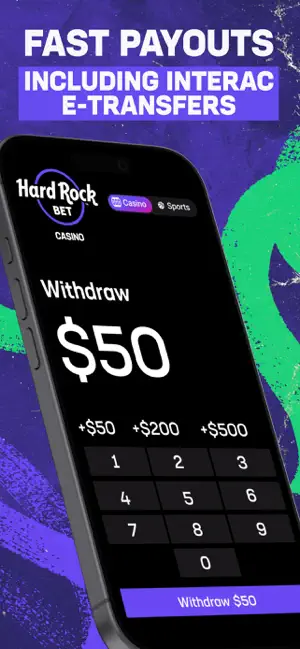 Hard Rock Bet Sportsbook iPhone screenshot 5