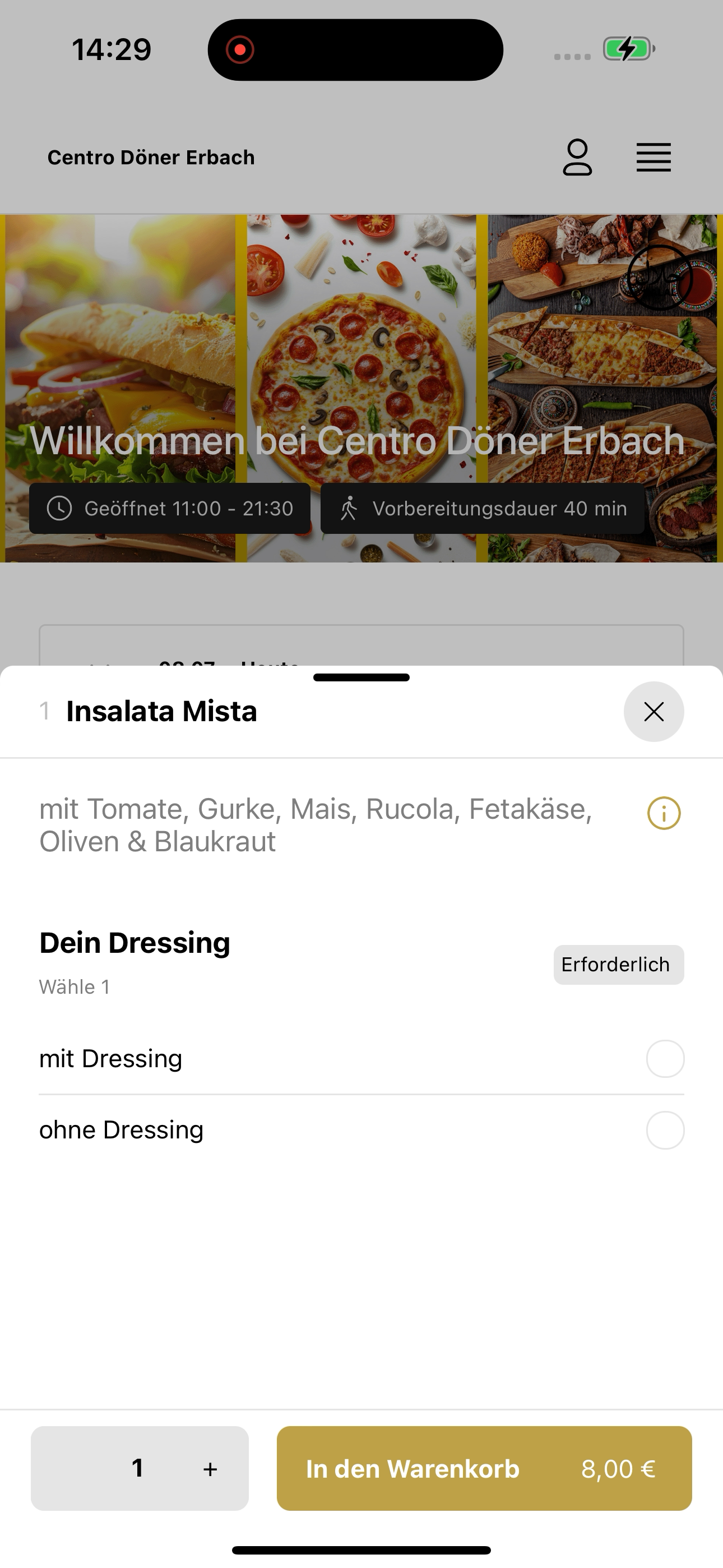Centro Döner Erbach screenshot 8
