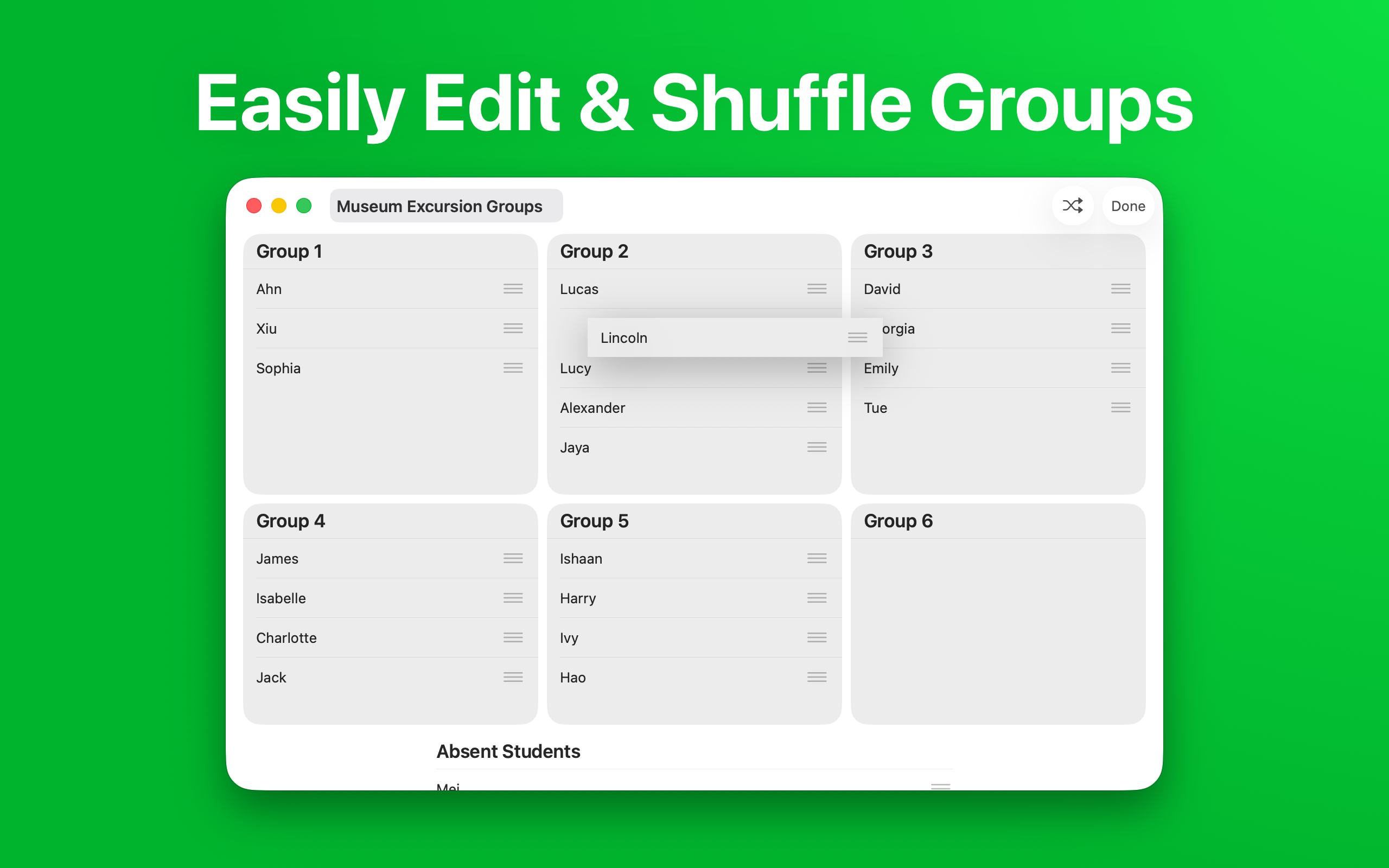 Groups - Random Team Generator screenshot 24