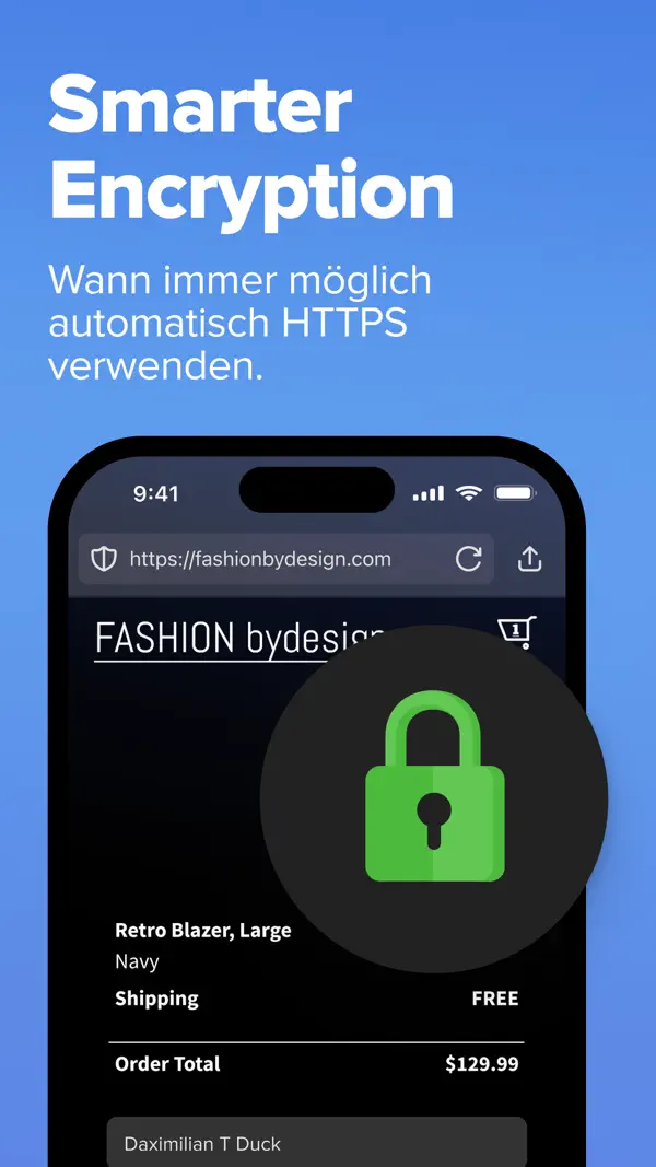 DuckDuckGo Private Browser iPhone App Screenshot 5 – Dienstprogramme