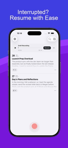 Voryn: AI Voice Notes & Diary Screenshot 4 of 8