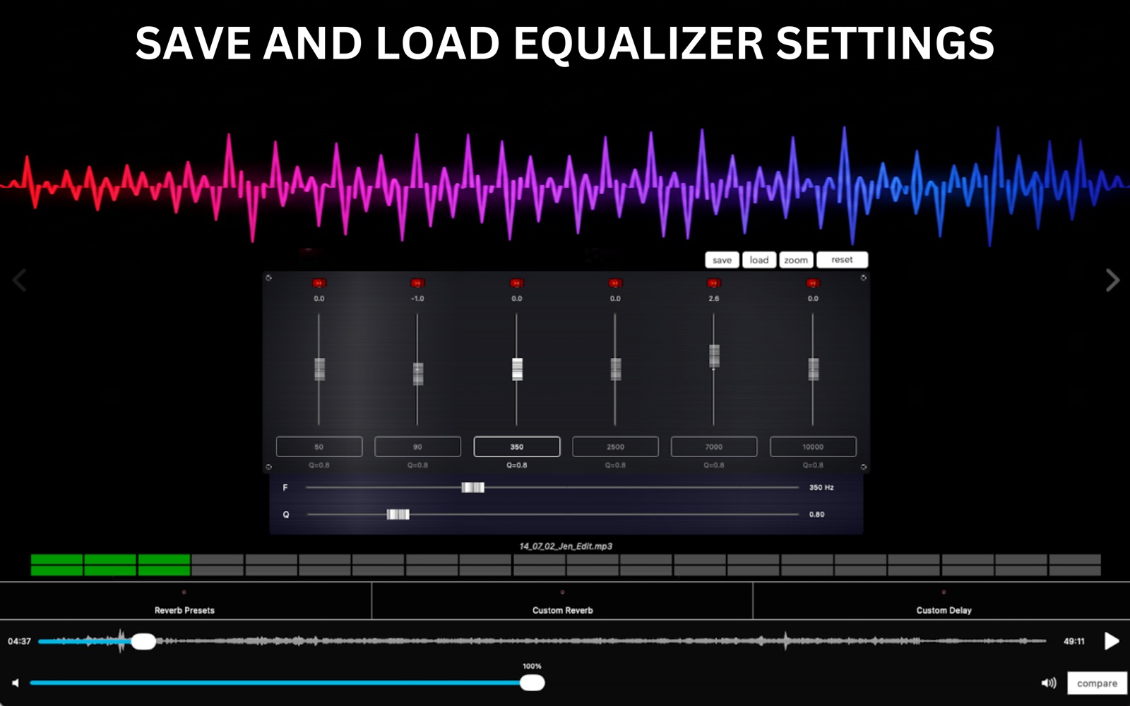 Music Mastering: AudioMaster mac screenshot 4