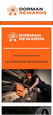 Dorman Rewards Program Screenshot 1 of 4