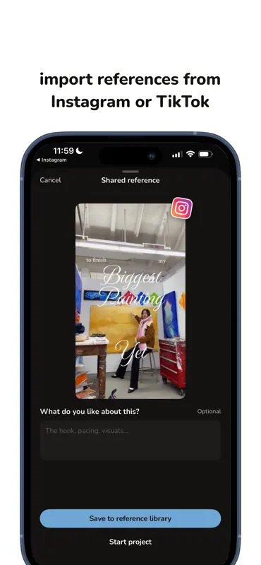 Vyra: AI Video Editor screenshot 1 of 6