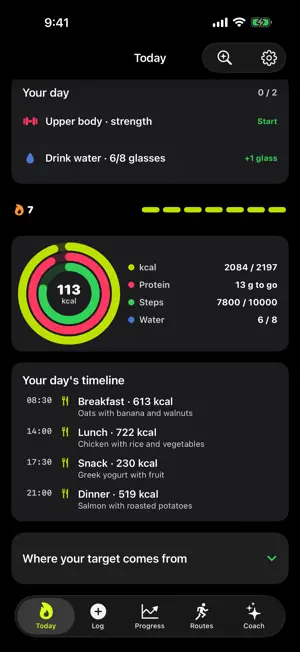 FitControl: Macros & Calories screenshot 1