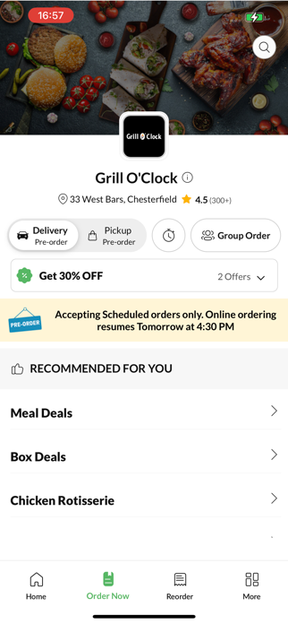 Grill O'Clock Screenshot 2 of 4