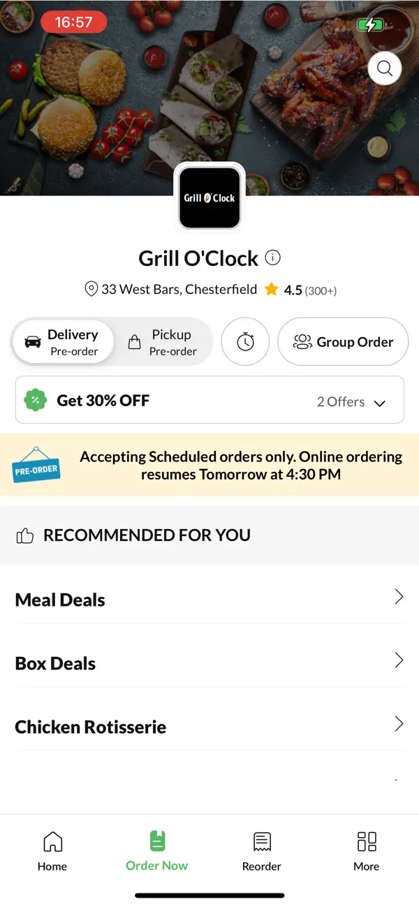 Screenshot #2 pour Grill O'Clock