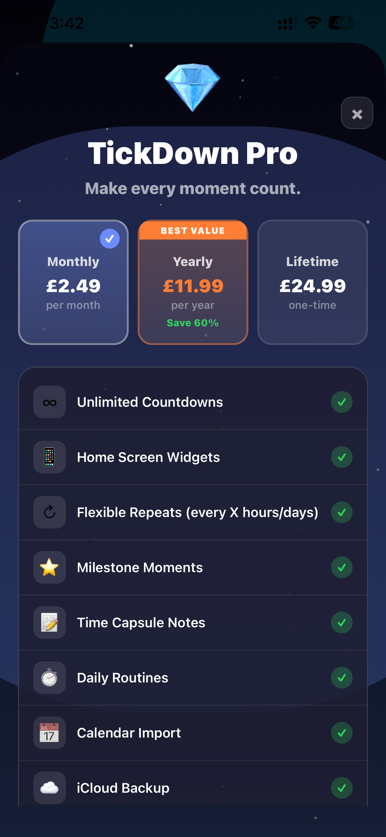 TickDown Event Countdown screenshot 4