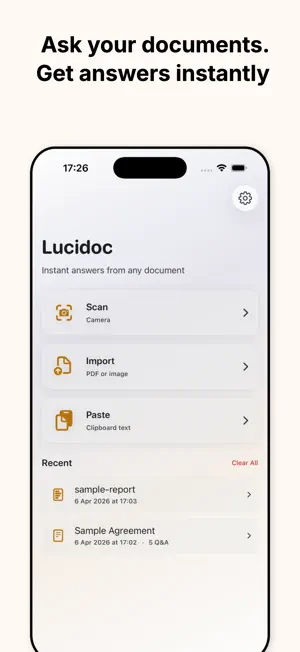 Lucidoc: AI Document Answers screenshot 1