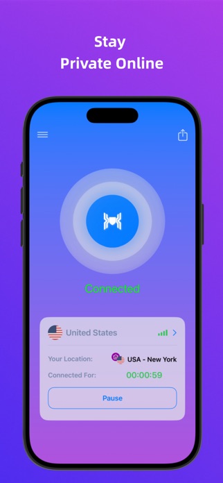 Spider VPN-Super VPN Proxy Screenshot 4 of 5
