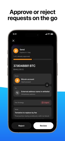 Ledger Enterprise screenshot