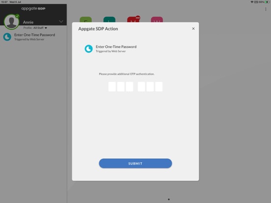Appgate SDP Client iPad screenshot 5 - Business app