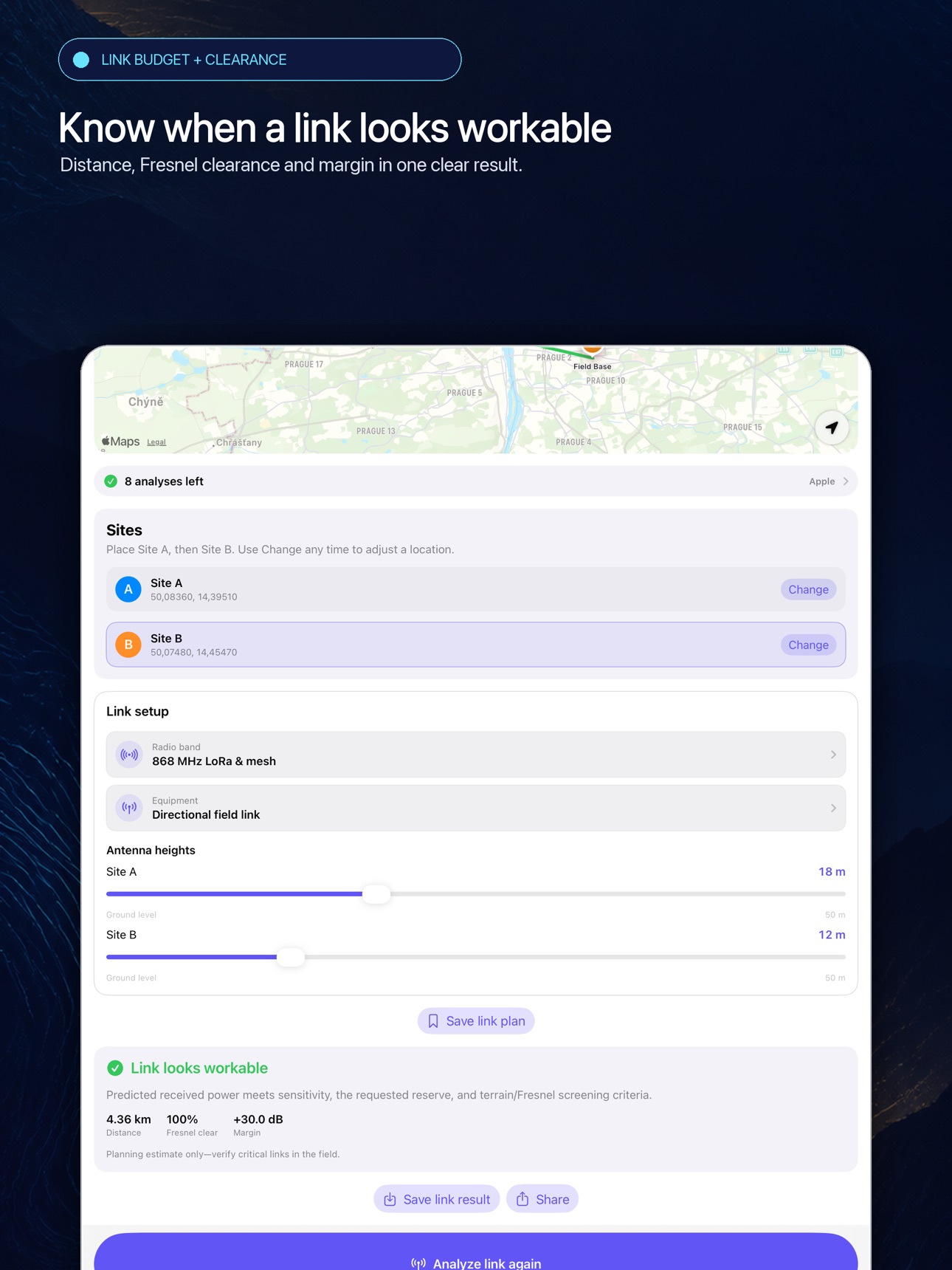 Screenshot 8 of TopoWave: RF Link Planner