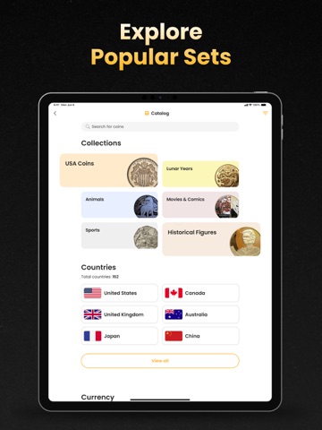 Coin ID Scanner: Value Checker iPad screenshot