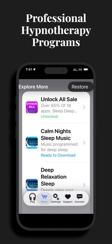 MindfulSleep iPhone screenshot