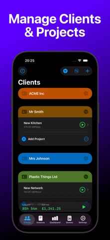 SoloTime Hours Track & Invoice Screenshot 5 of 9