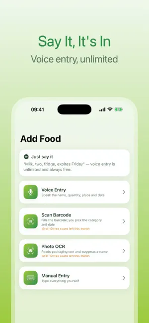 FreshPantry: Fridge & Expiry screenshot 3