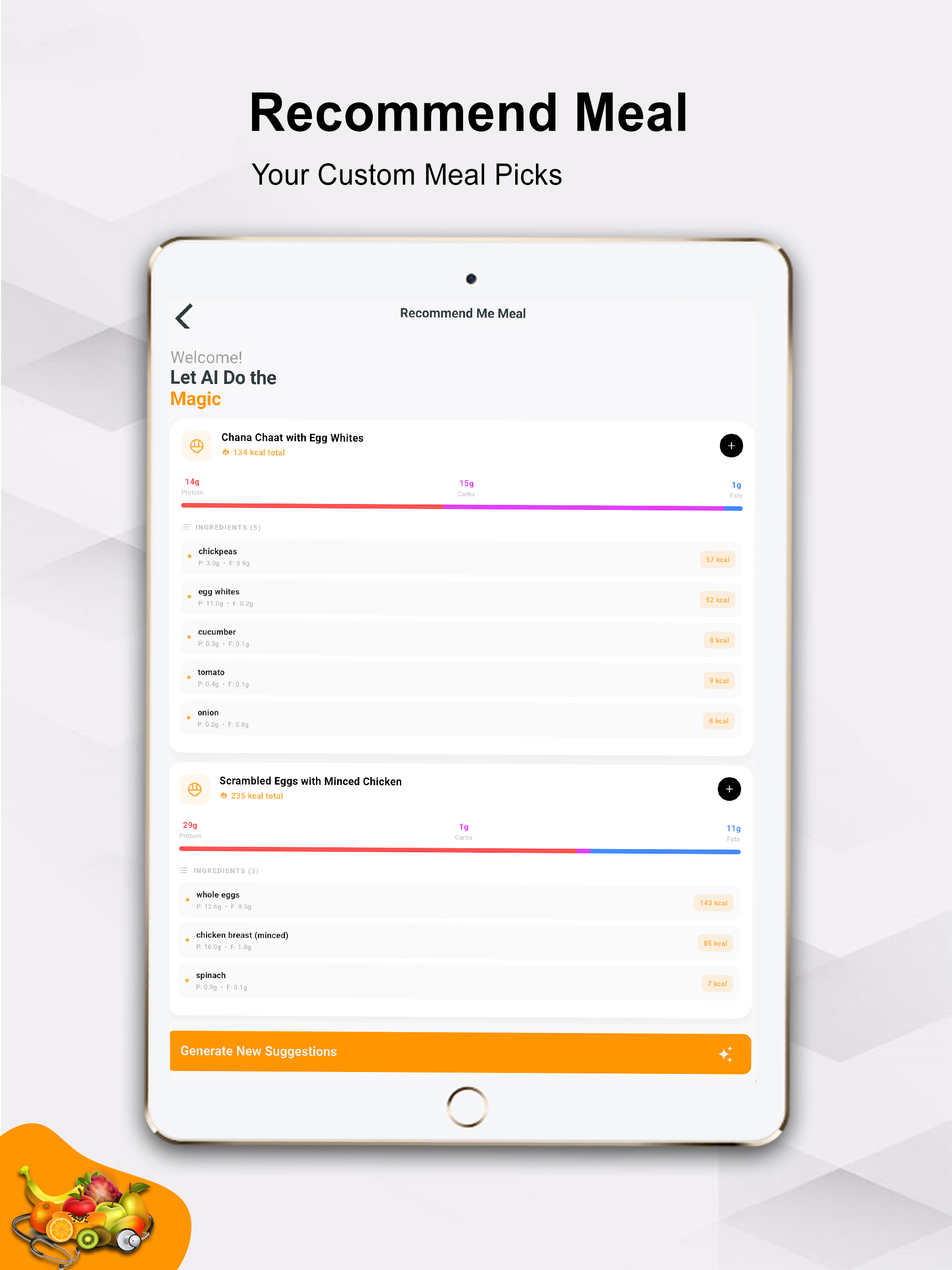 Dietify Meal & Calorie Tracker