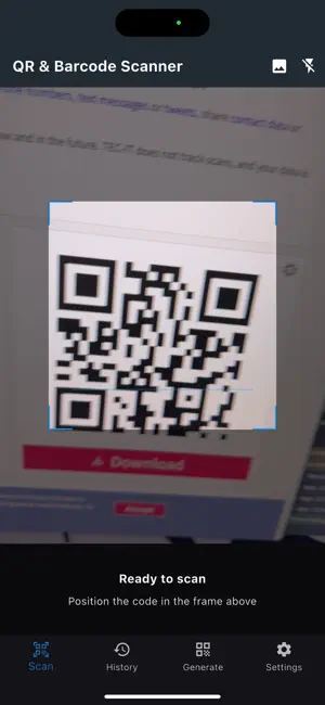 QR-Code Scanner and Generator screenshot 1
