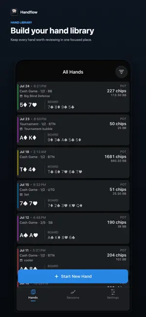 Handflow screenshot 1