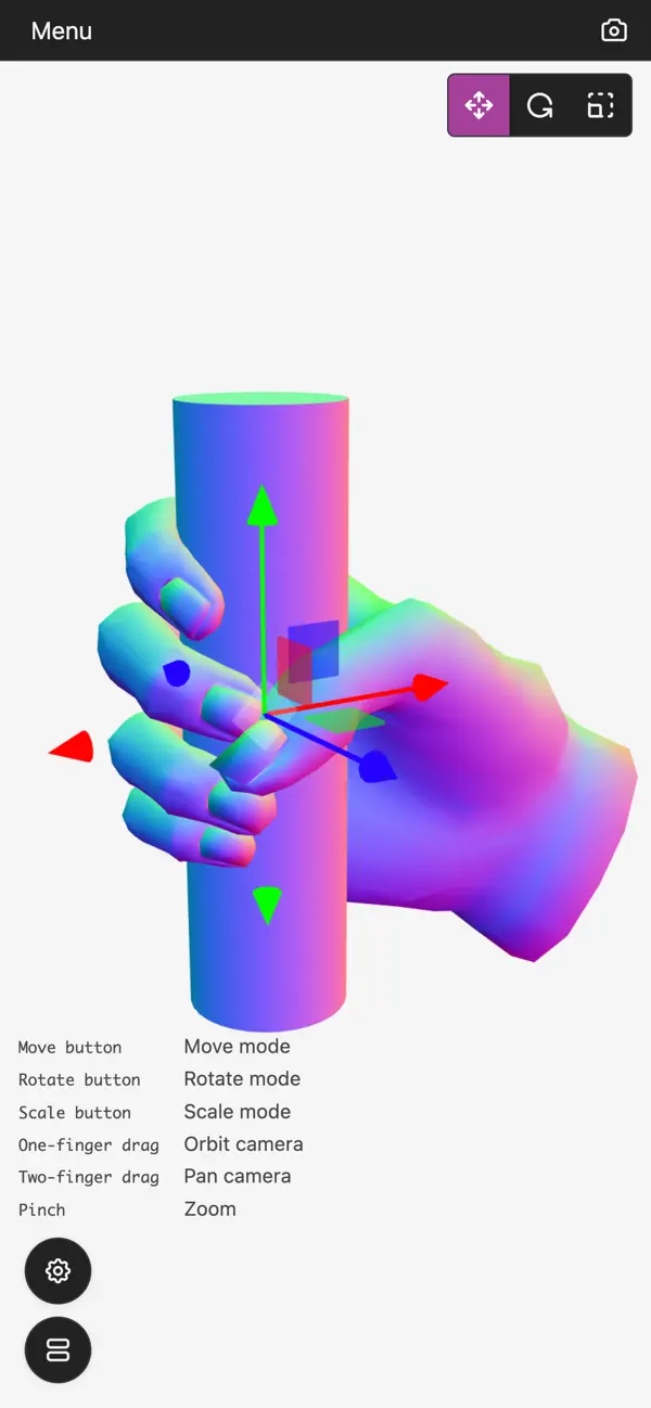 Screenshot #1 pour Vegaro Hand Pose