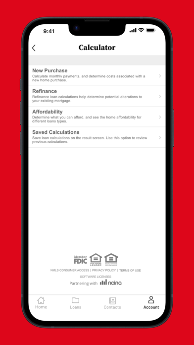 Wheatland Bank Home Loans Screenshot