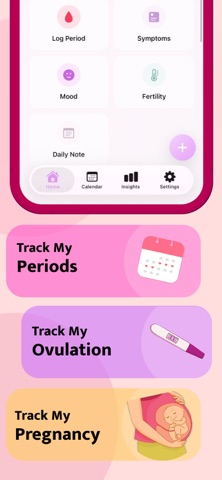 Periods Tracker: Cycle Log Screenshot 1 of 6